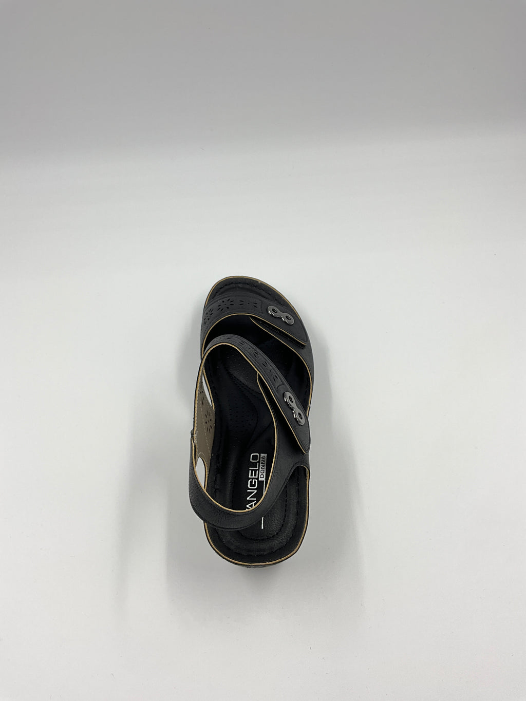 Vangelo YQ3150 Beige/Black Sandals