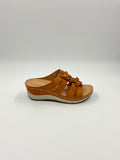 Kozi Canada YQ6003 Brown/Black Sandals