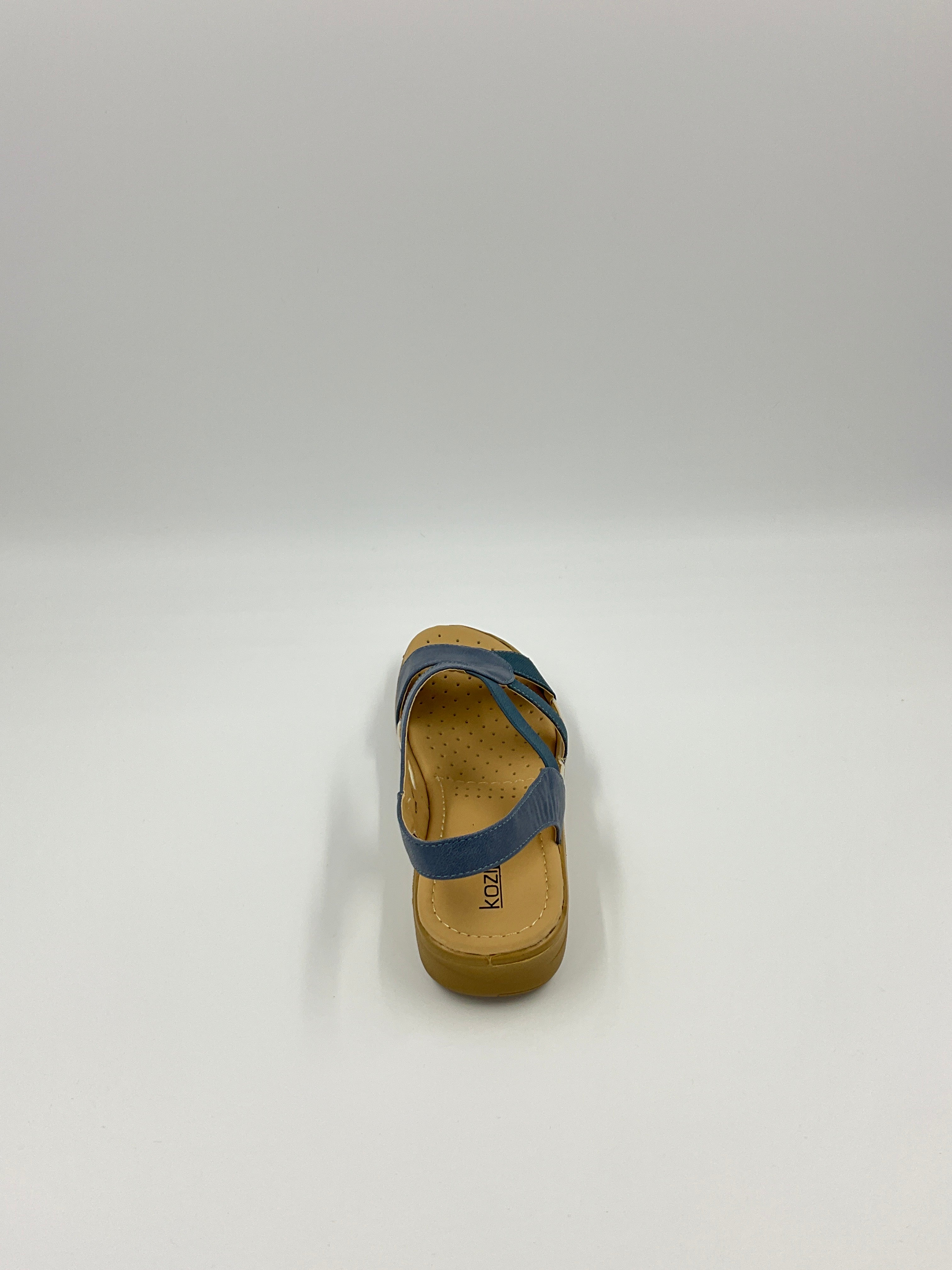 Kozi Canada OY3132 White/Red/Navy/Black Sandals