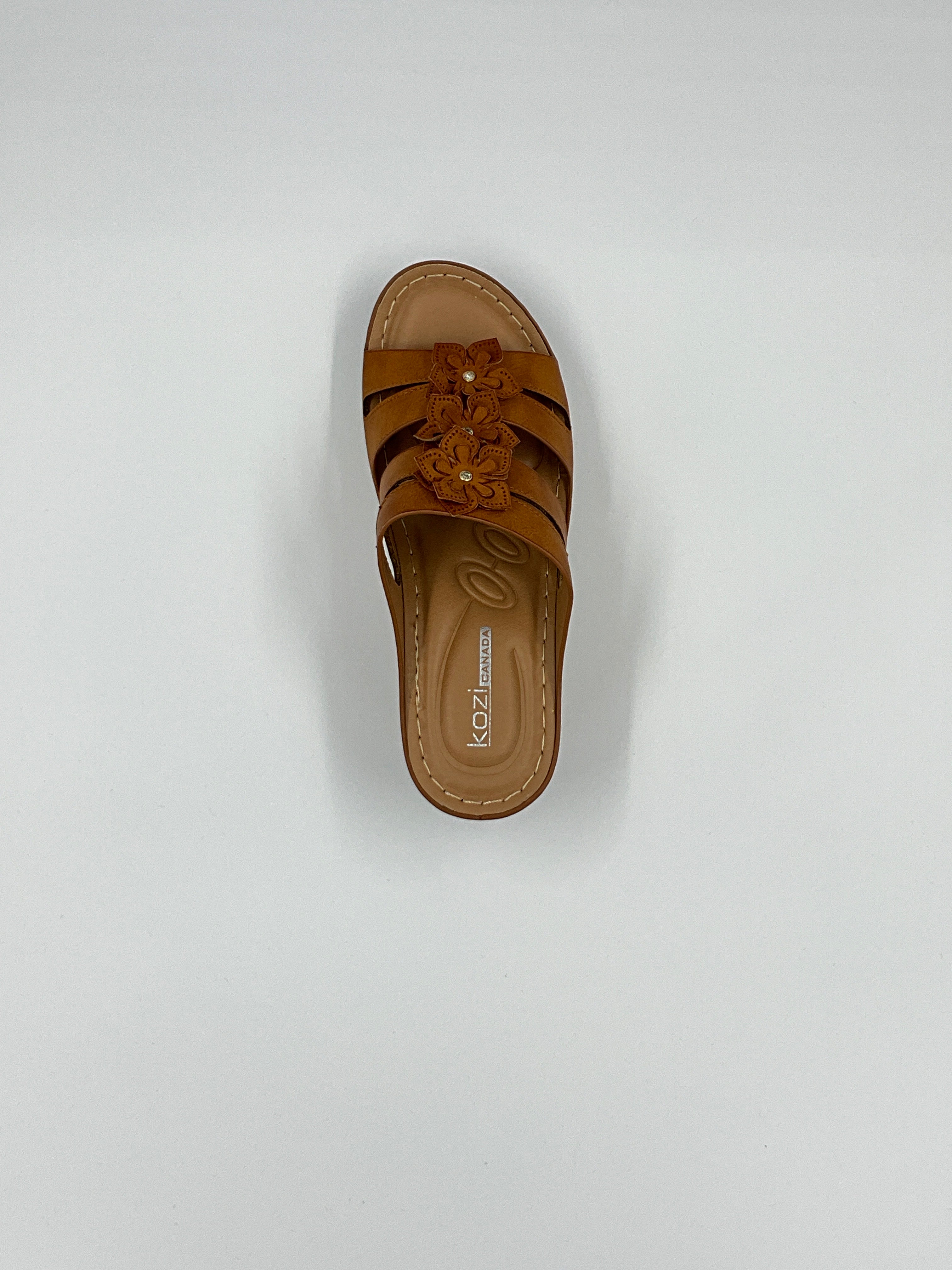 Kozi Canada YQ6003 Brown/Black Sandals