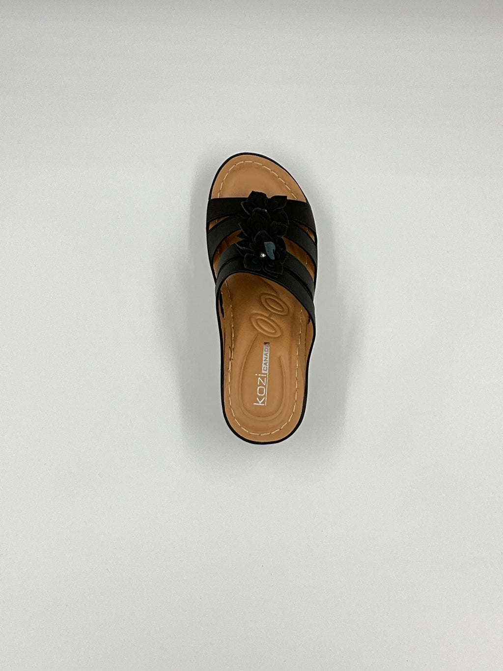 Kozi Canada YQ6003 Brown/Black Sandals
