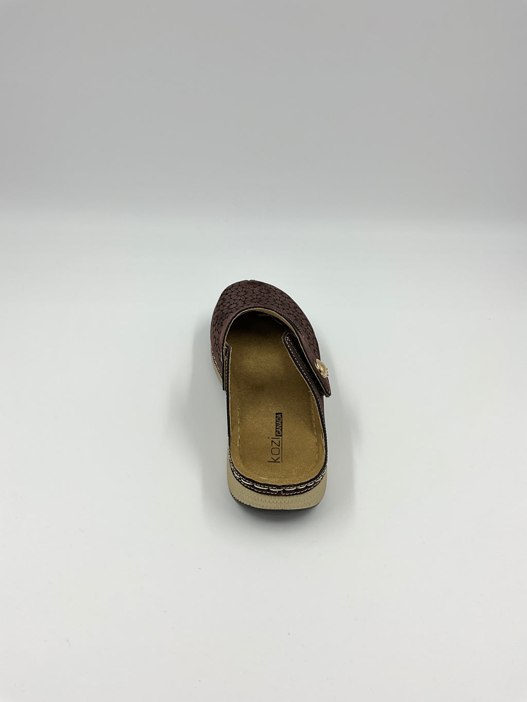 Kozi Canada YQ6004 Coffee/Black Sandals
