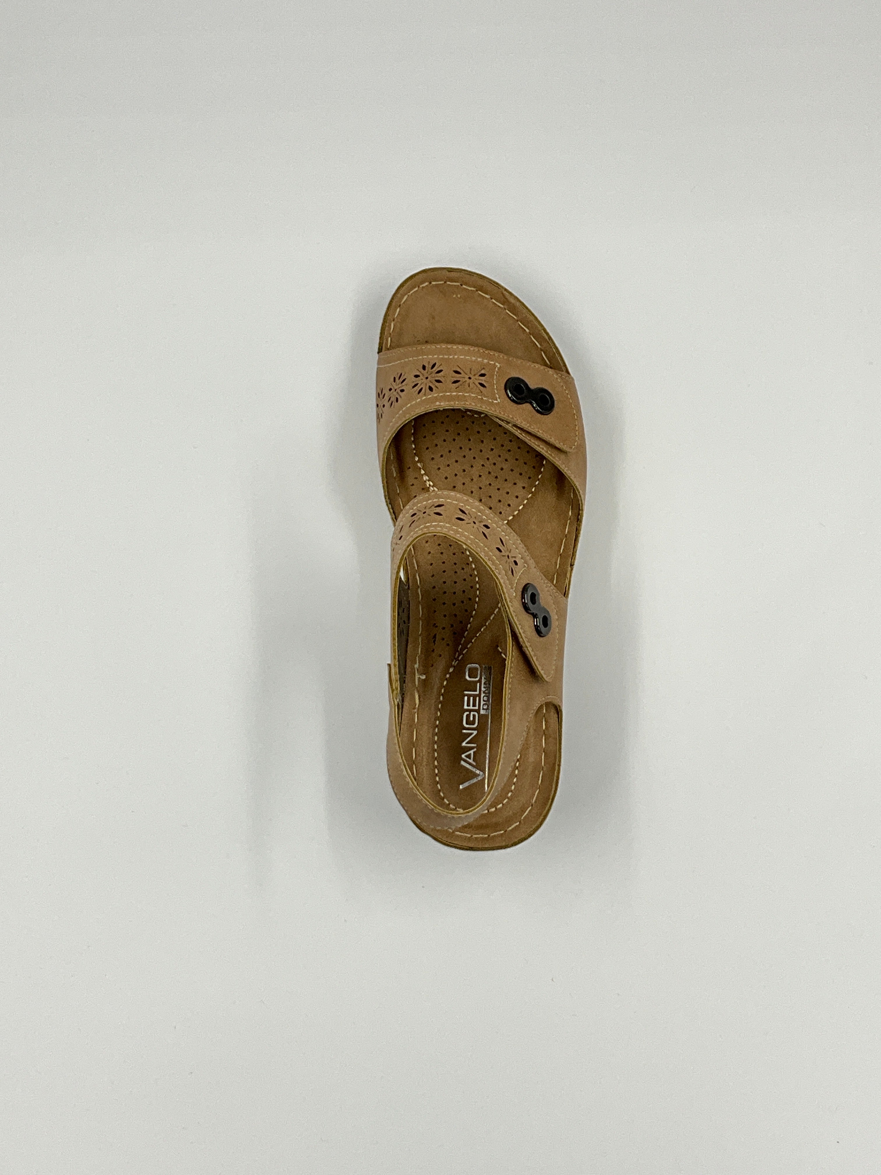 Vangelo YQ3150 Beige/Black Sandals