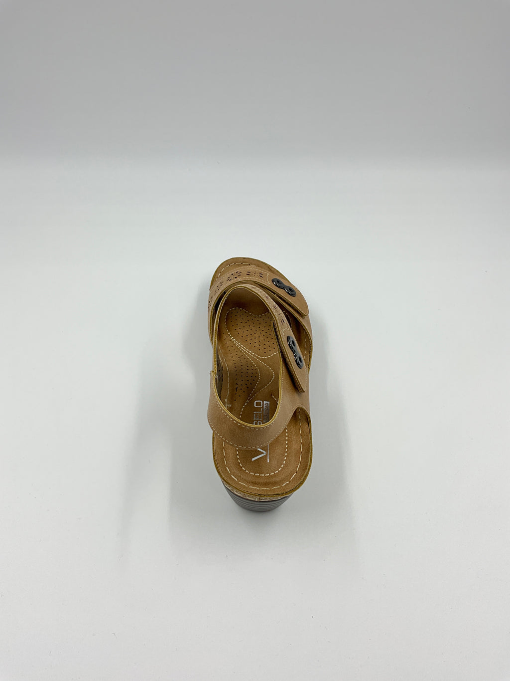 Vangelo YQ3150 Beige/Black Sandals