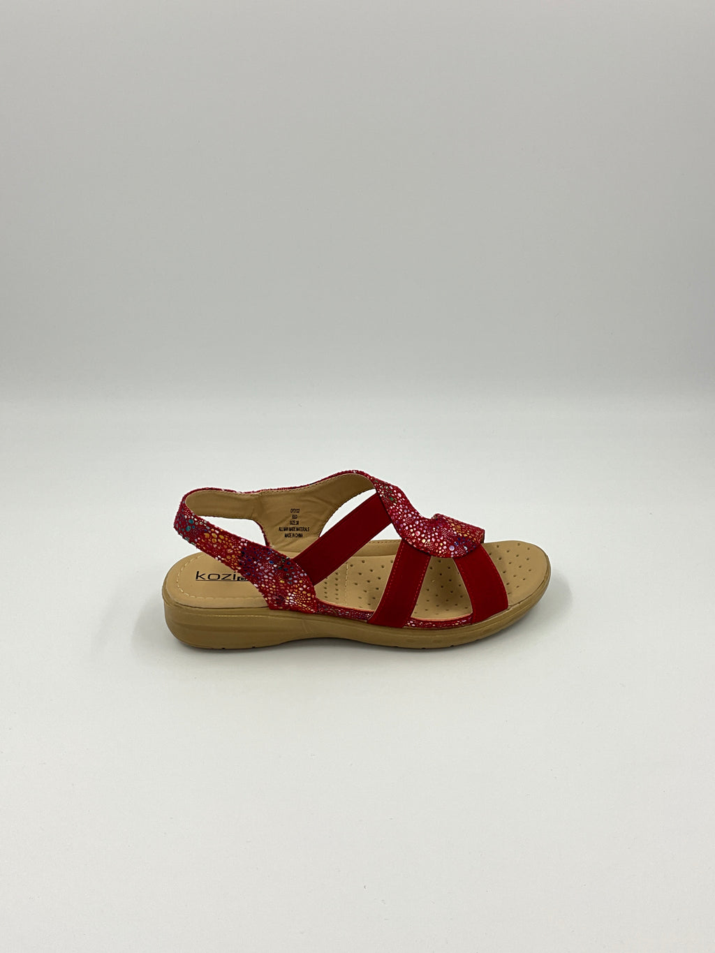 Kozi Canada OY3132 White/Red/Navy/Black Sandals